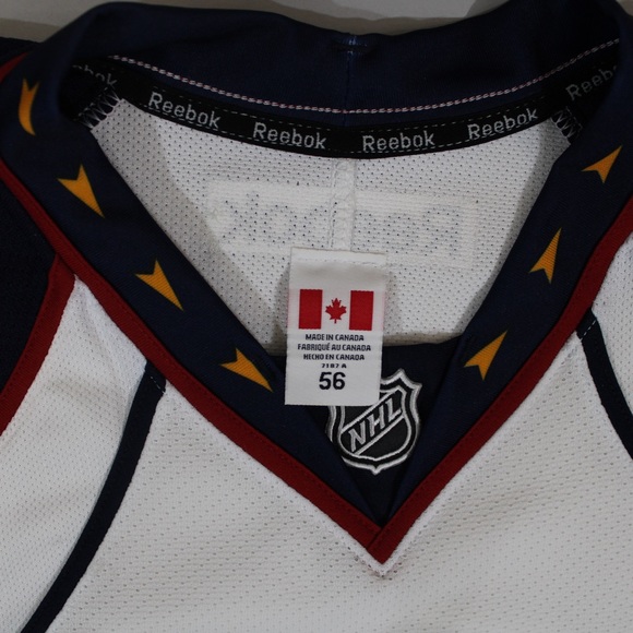 Atlanta Thrashers white team issue 56 Reebok - Picture 2 of 4